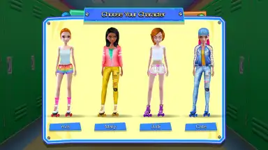 Captura de tela de Roller Skating Girls - Dance on Wheels 8