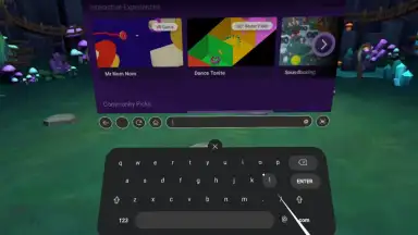 Captura de tela de Firefox Reality 2