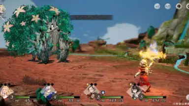 Captura de tela de Bravely Default: Brilliant Lights 3