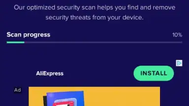 Captura de tela de Avast Antivirus & Security 8