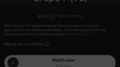 Captura de tela de Google TV 16