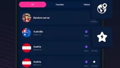 Captura de tela de DEX VPN - Fast and Secure VPN 3