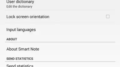 Captura de tela de MyScript Smart Note 3