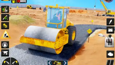 Captura de tela de City Road Construction Game 3D 5