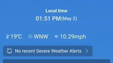 Captura de tela de Daily Forecast 8