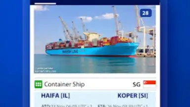 Captura de tela de MarineTraffic 16
