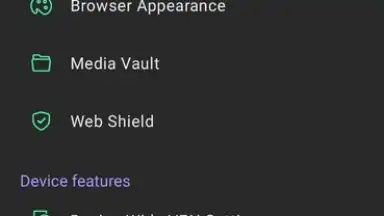 Captura de tela de AVG Browser 2