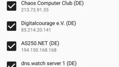 Captura de tela de DNS66 4