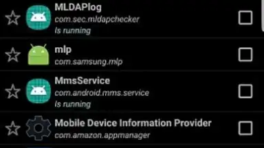Captura de tela de Samsung Message service 1