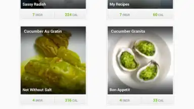 Captura de tela de Recipes & Nutrition 4
