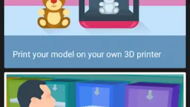 Captura de tela de Sony 3D Creator 4