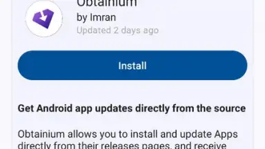 Captura de tela de F-Droid 17