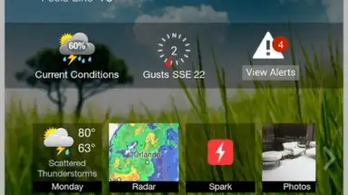 Captura de tela de WeatherBug 3