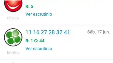 Captura de tela de Lotería El Negrito 4