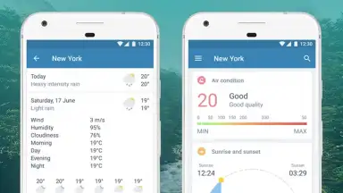 Captura de tela de Weather App - Lazure: Forecast & Widget 3