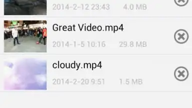 Captura de tela de Media Player 8
