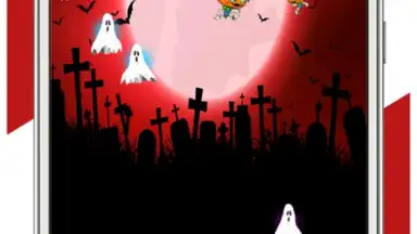 Captura de tela de Halloween live wallpaper 2018 1