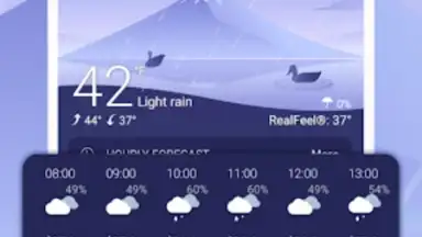 Captura de tela de Weather Live - Widgets & Radar 8