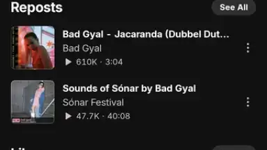 Captura de tela de SoundCloud 18