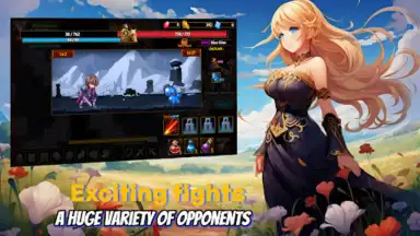 Captura de tela de Darkside Dungeon roguelike rpg 5