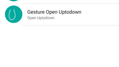 Captura de tela de Finger Gesture Launcher 1