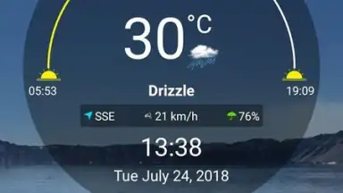 Captura de tela de Live Weather Forecast 6