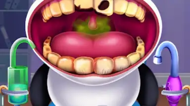 Captura de tela de Pet Doctor Kids Dentist Game 4