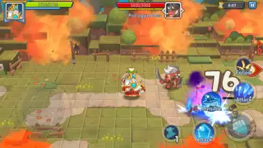 Captura de tela de Monster Knights 4