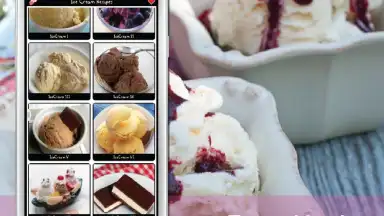 Captura de tela de Ice Cream Recipes 5