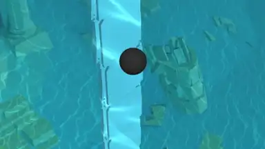 Captura de tela de Dancing Ball Saga 5