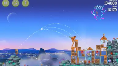 Captura de tela de Angry Birds Rio 4