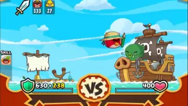 Captura de tela de Angry Birds Fight! 3