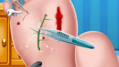 Captura de tela de Foot Surgery Doctor Care 4