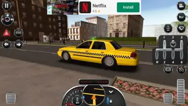 Captura de tela de Taxi Sim 2016 1