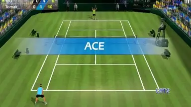 Captura de tela de 3D Tennis 3