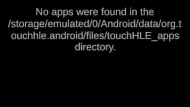 Captura de tela de touchHLE 1
