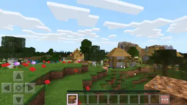 Captura de tela de Block Crazy Robo World Craft 1