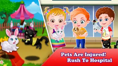 Captura de tela de Baby Hazel Pet Hospital 6
