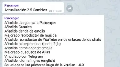 Captura de tela de Parcenger 8