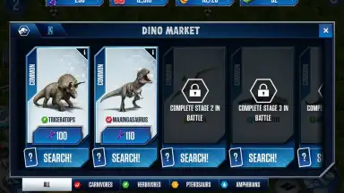Captura de tela de Jurassic World: The Game 7