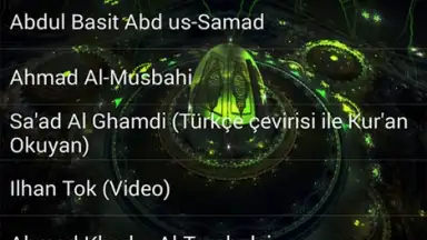 Captura de tela de Holy Quran video and MP3 5