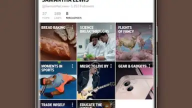 Captura de tela de Flipboard 3