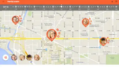 Captura de tela de Family Locator 1