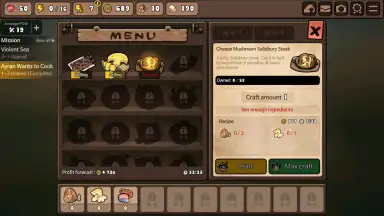 Captura de tela de Bistro Heroes 8