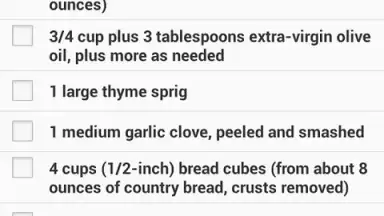 Captura de tela de Recipes & Nutrition 14