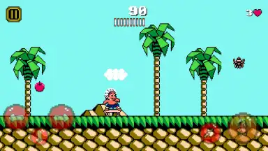 Captura de tela de Super Adventure Island 1