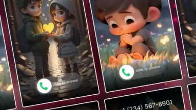 Captura de tela de iOS Call Screen Themes - iOS Caller Themes 1