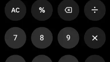 Captura de tela de Calculator 1