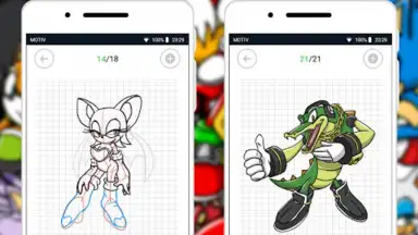 Captura de tela de How To Draw The Blue Hedgehog 1