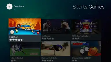 Captura de tela de Aptoide TV 5